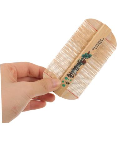 Abaodam 2 pi ces Peigne Bambou Dense Peigne Portable Multifonction pour Soin Du Chevelu Massage et limination des Pellicules L ger pour Gar on Fille et Adultes - Buy Online on GoSupps.com