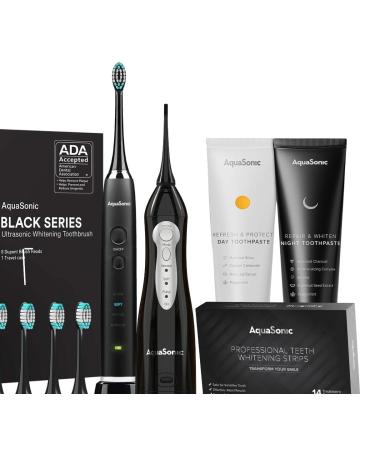 Aquasonic Toothbrush | Aqua Flosser | Teeth Whitening Strips | Complete Care Toothpaste