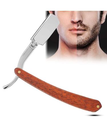 Professional Wooden Handle Folding Razor - Manual Shaver for Men | International Shipping - Buy Online on GoSupps.com