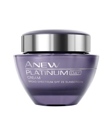 Avon Anew Platinum Day Cream - Broad Spectrum SPF 25 Skin Care with Paxillium Technology- Avon Face Cream for Women - Hypoallergenic Non-Comedogenic Oil-Free Facial Moisturizer - 1.7 oz