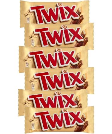 Twix Standard Twin Chocolate Bars 25 x 50g New Christmas Chocolates with VIMIX Gift Box - Buy Online on GoSupps.com