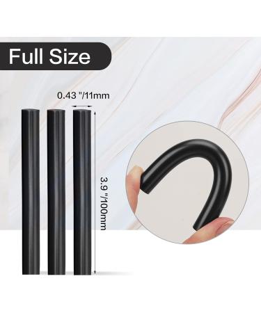 Manarty Full Size Black Hot Melt Glue Sticks - 30pcs 0.43x4 Vintage Embossed Wax Seal Sticks for Decoration, Parties, and Gifts - Buy Online on GoSupps.com