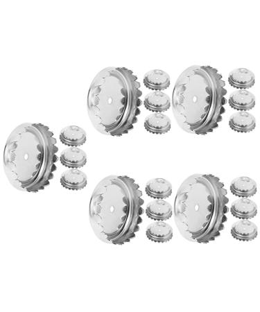 Ciieeo 20 Pcs Soap Storage Holder Bathroom Supplies Soap Draining Holder Soap Holder Caps Magnet Soap Holder Supplies Soap Dish Supplies Soap Case Caps Soap Dish Holder Stainless Steel