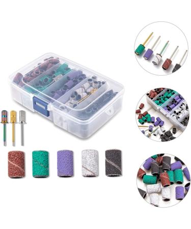 minkissy 3 Sets Nail Polish Set Manicure Polisher Buffer Nail Kits Nail Grinding Sanding Bands Manicure Band Nails Kit Nail Art Tool Sanding Bits for Nail Drill Frosted Mandrel Alloy - Buy Online on GoSupps.com