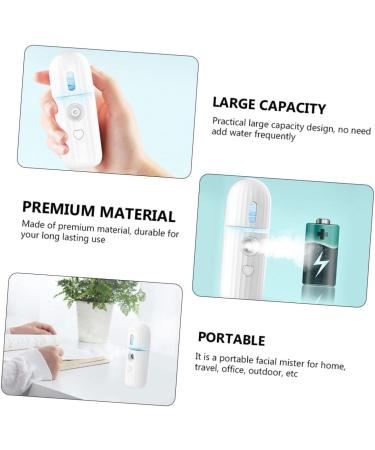 Angoily 2pcs Moisturizing Sprayer Mini Humidifier Facial Premium Facial Mister Travel Portable - Buy Online on GoSupps.com
