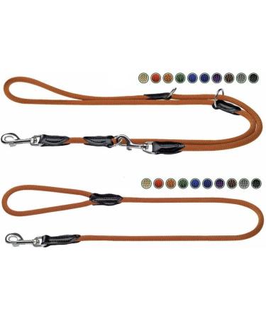 HUNTER Freestyle Retriever Leash & Integrated Collar - Robust Weatherproof 1.0/170 cm Raspberry - Ideal for International Shipping - Buy Online on GoSupps.com