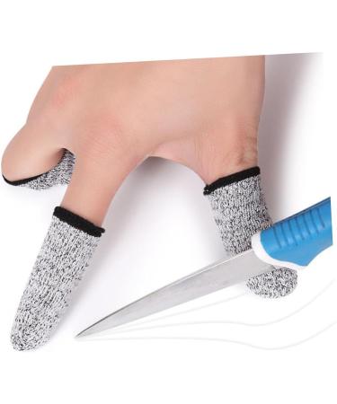 Buy 28 Pairs Cut Resistant Gloves | Reusable Finger Cots & Protectors for Carving | Durable Finger Sleeves for Maximum Safety - Buy Online on GoSupps.com