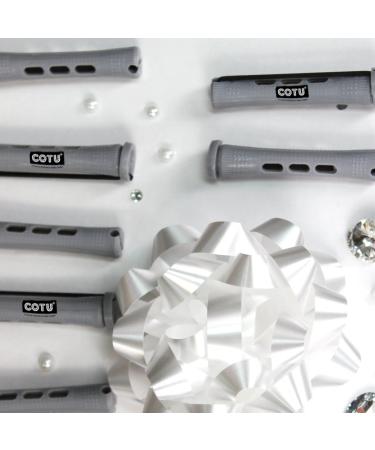 48 pc COTU Hair Perm Rods - Gray Color | Professional Quality Hair Styling Tools - Buy Online on GoSupps.com