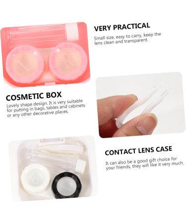 Shop Healeved 8 STK Contact Lens Cleaning Set - Travel Case Tweezers & Suction Rod - Cute & Practical for Lens Care - Buy Online on GoSupps.com