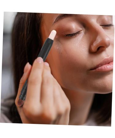 WOONEKY 2pcs Eye for Eyeshadow Make up Brushes Eyeshadow Eye Brushes for Eyeshadow Makeup Eye Abs Black - Buy Online on GoSupps.com