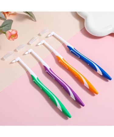 COMNICO Toothbrush Single Tufted Slim - Pack of 4 - Buy Online on GoSupps.com