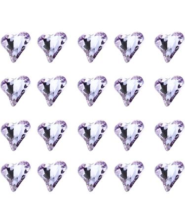 FEIlei 20Pcs Colorful Nails Charms Rhinestones Diamond Nail Art Crafts Nail Rhinestones - Buy Online on GoSupps.com