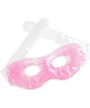 Ice Eye Cover Hot/Cold Compress Eye Covers | Reusable Gel Spa Bead Eye Covers Cold Sensation Gel Eye Protectors For Puffiness/Dark Circles/Eye Pink - Buy Online on GoSupps.com