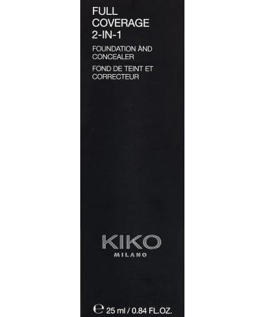 KIKO Milano Full Coverage 2-In-1 Foundation & Concealer 14 - N 170 | Superior Coverage Neutral 170 - Buy Online on GoSupps.com