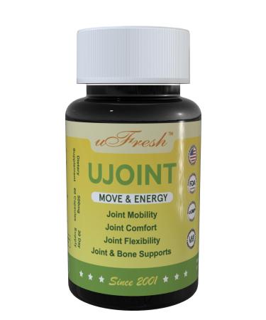 UJoint Move & Energy Joint Flexibility and Mobility Dietary Supplements, 30 Day Supply, 60 Capsules (1)
