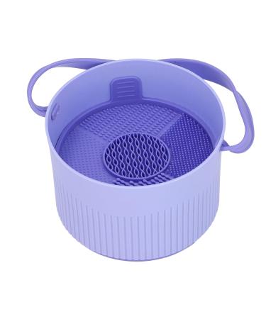 Multifunctional Makeup Brush Cleaning Bowl | Cosmetic Brush Holder & Organizer for Easy Cleaning & Air Dry - Buy Online on GoSupps.com