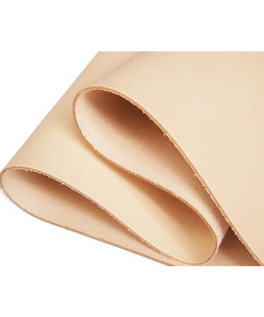 Firm Vegetable Tanned Full Grain Tooling Leather - Creamy-1.5mm 6x12inches - Buy Online on GoSupps.com