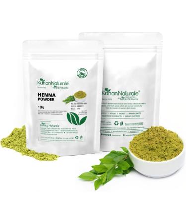 Kanan Naturale Henna Powder 100gm - Natural Hair Color & Conditioner | Pure & Natural Henna Powder - Buy Online on GoSupps.com