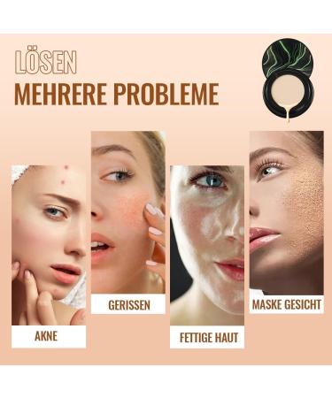 CC Cr me BB Cr me Fond De Teint Cover Concealer T te De Champignon Coussin D'air Cc Creme Pour Une Apparence Sans D faut Un Ton De Peau Uniforme claircir (Couleur nue 1) Couleur nue 1 g (Lot de 1) - Buy Online on GoSupps.com