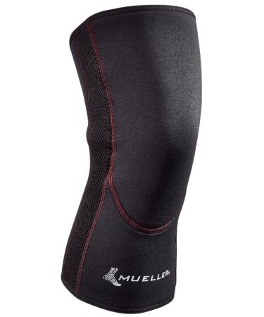 Mueller Sports Medicine Comfort Closed Patella Knee Sleeve XXX-Large 0.44 Pound Black XXX-Large 22"-24"