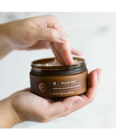 Shop Saje Muscle Melt Body Butter - Shea & Coconut Oil for All Skin Types - Moisturizing Mango & Sweet Birch - Buy Online on GoSupps.com