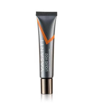 Liquid VO2 Vasanti Cosmetics Liquid Cover-Up - Under Eye Corrector for Medium to Deep Skin Tones - Paraben Free