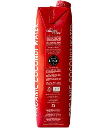 Cocofina | Cocofina Natural Coconut Water | 8 x 1l - Buy Online on GoSupps.com