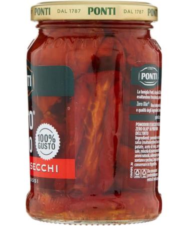  Italian Gourmet E.R. Ponti Dried Tomatoes Zero Olio Oil Free Dried Tomatoes Non-Greasy 300g Pot + Gourmet Italian Tomato Pulp Box 400g - Buy Online on GoSupps.com