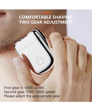 Mini Magnetic Automatic Electric Shaver Portable Waterproof Mini Cordless Men S Electric Shaver Usb Rechargeable Waterproof Shaver Electric Beard Trimmer (Silver) - Buy Online on GoSupps.com