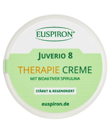 Juverio 8 Mini - Therapy Creme with 8% Spirulina (5 ml) - for impure and dry skin neurodermatitis psoriasis redness inflammation itching