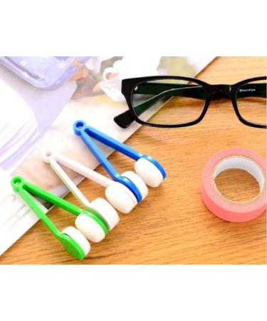 5Pcs Eyeglass Lens Cleaner Kit - Microfiber Cloth Wipes & Portable Magnetic Brush for Spectacles | International Shipping Available - Buy Online on GoSupps.com