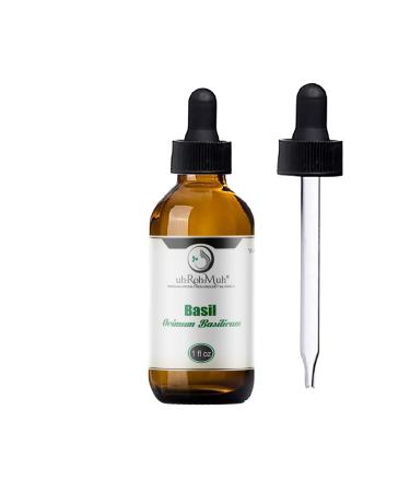 Basil Essential Oil ct linalool (1oz) 1 Fl Oz (Pack of 1)