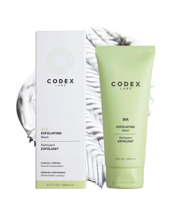 Bia Exfoliating Face Wash 2.0 - Gentle Creamy Cleanser Smoothing - For Dry Skin Sensitive Skin All Skin Types - With Jojoba Oil & Milk Thistle - Cruelty-Free Vegan Skincare (100ml)