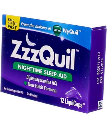 Buy Zzzquil Nighttime Sleep Aid 24ct - Optimal Sleep Solution | International Shipping Available - Buy Online on GoSupps.com