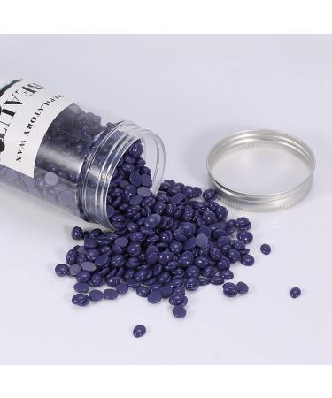  Calculation Wax Pearls - 400g Hard Wax Beans for Body Bikini & Brazilian Hair Removal | Blueberry Scent  - Buy Online on GoSupps.com