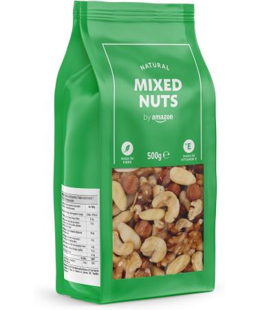Amazon Unsalted Mixed Nuts 500g - Premium Quality, Healthy Snack - Buy Online on GoSupps.com