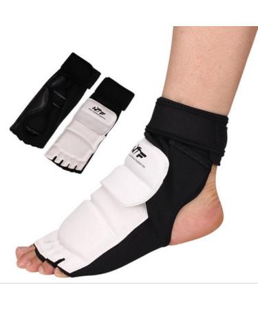 Rungear Taekwondo Training Boxing Foot Protector Gear WTF Approved Martial Arts Punching Bag Sparring MMA UFC Muay Thi Sparring Karate for Men Women Kids White XX-Large
