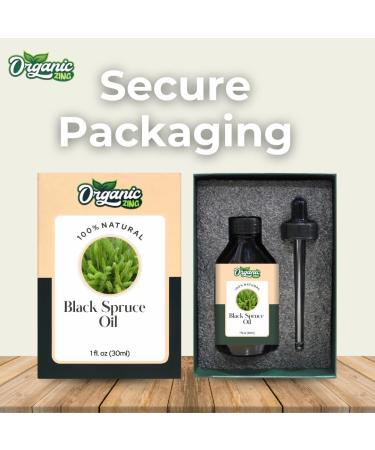 Black Spruce Essential Oil (Picea Mariana) - Pure Natural Aroma for Diffuser & Massage | 30ml - Buy Online on GoSupps.com