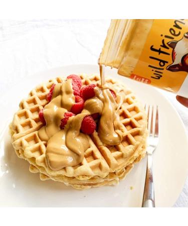 Wild Friends Foods Classic Creamy Peanut Butter 16oz Jars - Gluten-Free, Non-GMO, Palm Oil Free (3 Count) - Buy Online on GoSupps.com