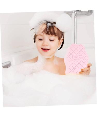 Beaupretty Bath Sponge Body Sponge Bath Supplies Scrubber Body Tools for Kids Body Shower Sponge Body Wash Sponge Natural Baby Tools Bath Ball Bulk Toddler PVC Pink - Buy Online on GoSupps.com