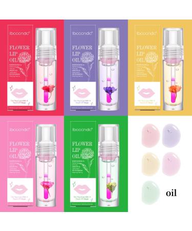 GECOMO High-Shine Clear Color Change Lip Stain Balm - Moisturizing Tinted Lip Oil Gloss for Dry Lips (0.13oz/3.8g) - 01 Safflower - International Shipping Available - Buy Online on GoSupps.com
