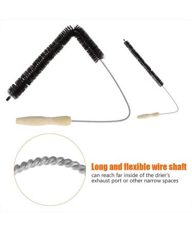 tesrgre Dryer Vent Cleaner Dryer Lint Brush Vent Trap Cleaner Long Flexible Refrigerator Coil Brush - Buy Online on GoSupps.com