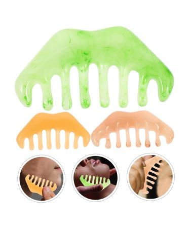 Magiclulu 3-in-1 Schabewamm: 8 Teeth Acupressure Comb & Scalp Massage Device for Hair & Head Relief - Shop Now! - Buy Online on GoSupps.com