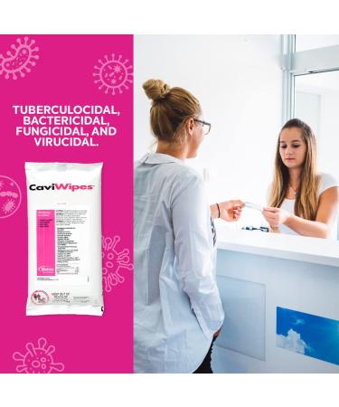 Metrex 13-1224 CaviWipes Surface Disinfectant Towelette - 45 Pack, 7 Width x 9 Length - Buy Online on GoSupps.com