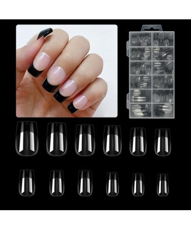 Square False Nails for Women and GirlsComfortable and Long lasting European and American Style Nail Accessories - Buy Online on GoSupps.com