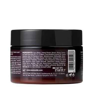NEW NORDIC Hair Volume Repair Mask - Rebuild Moisture Balance for Dry Damaged Hair - Promotes Natural Growth - Strengthens and Volumizes - Men and Women - Buy Online on GoSupps.com