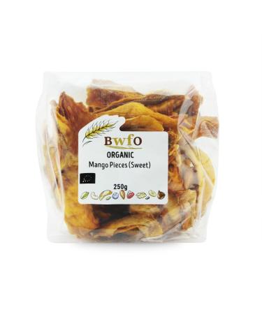 Organic Mango Pieces (Sweet) 250g (BWFO) - Buy Online on GoSupps.com