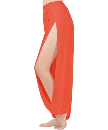 Lofbaz High Slit Yoga Harem Pants - Women's Dance, PJs, Lounge & Maternity Trousers - Buy Online on GoSupps.com