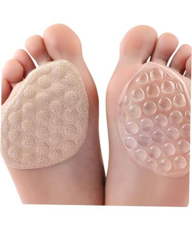 NOLITOY 12 Pairs High Heels Forefoot Pads | Support Insoles & Heel Grips for Women | Comfortable Shoe Inserts for Plantar Pain Relief - Buy Online on GoSupps.com