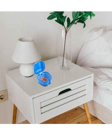Healeved 3 Series Box Press Container - Durable Bathing & Cleaning Case for Dentures & Prostheses | Travel-Friendly Design - 10x9x7cm - International Shipping - Buy Online on GoSupps.com